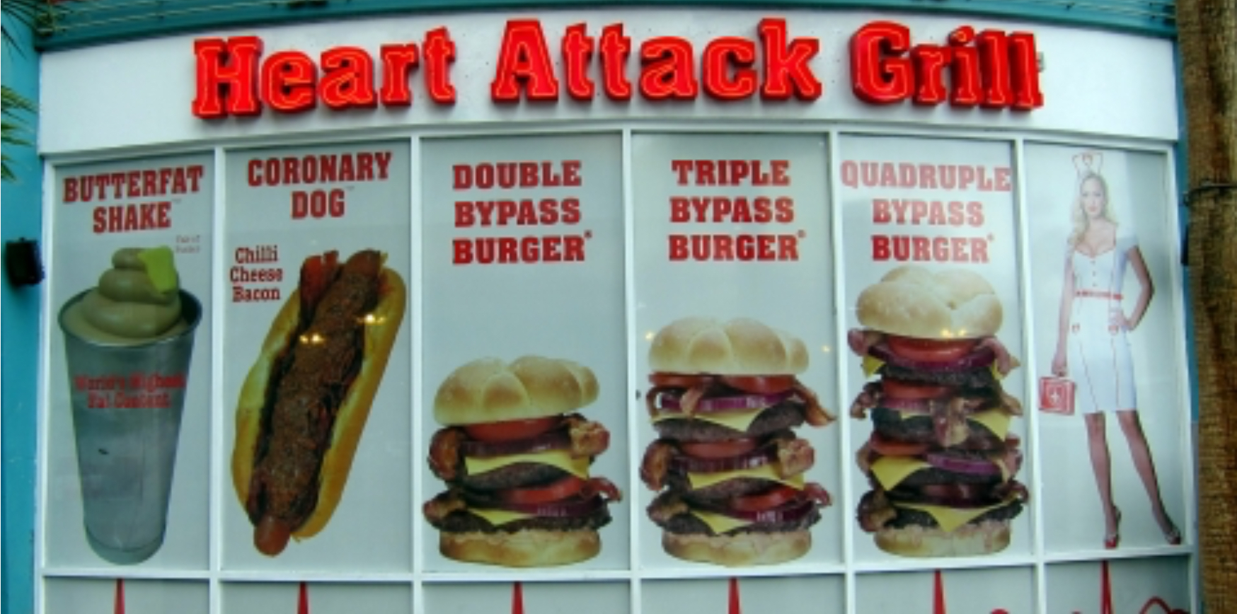 Heart attack grill